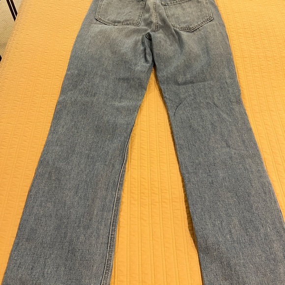 Just black denim high rise jeans. (Size 26) zipper fly - Picture 2 of 5